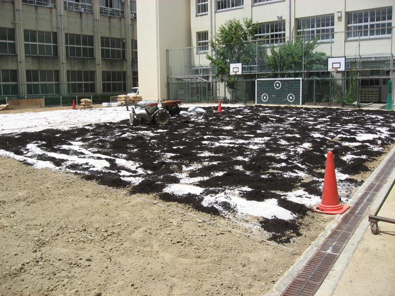 1. 土壌改良作業